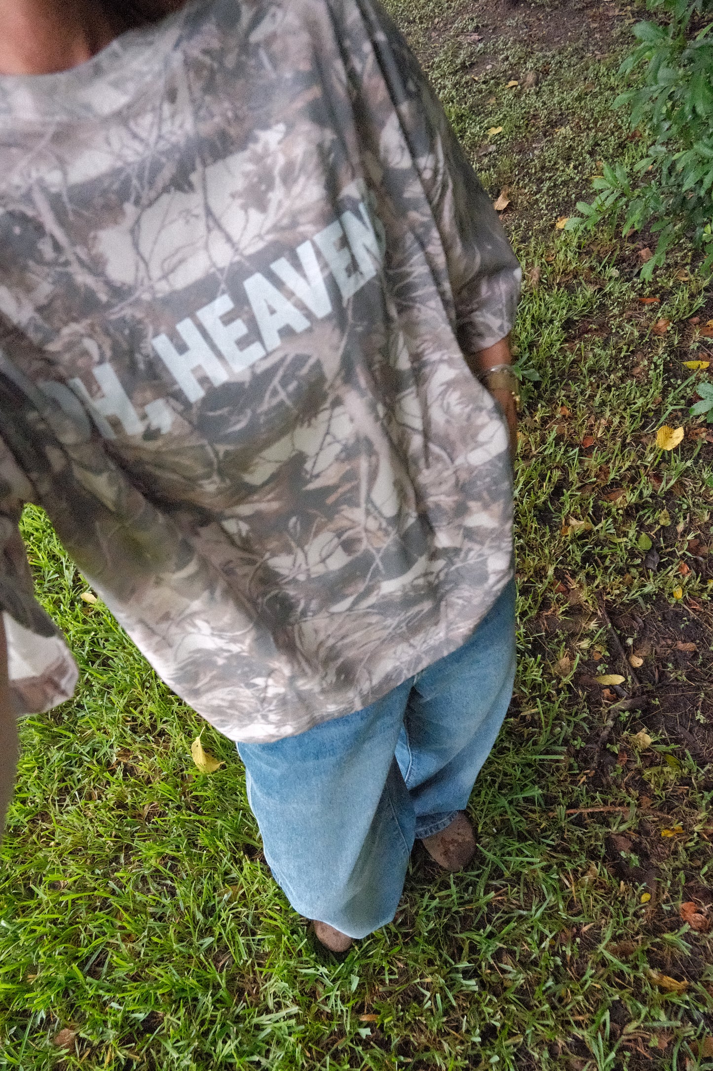 "Thank you Jesus" CAMO TEE