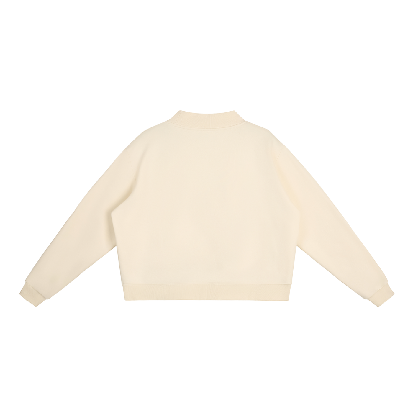 Yeshua Mock-Neck Crew Sweatshirt