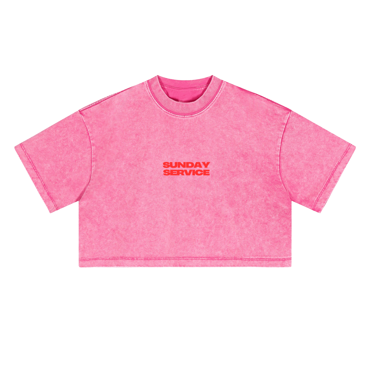 "Led by the Lord" Crop Tee