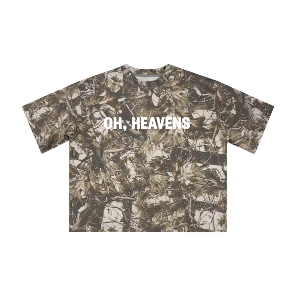 "Thank you Jesus" CAMO TEE