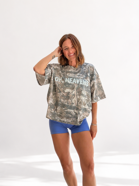 "Thank you Jesus" CAMO TEE