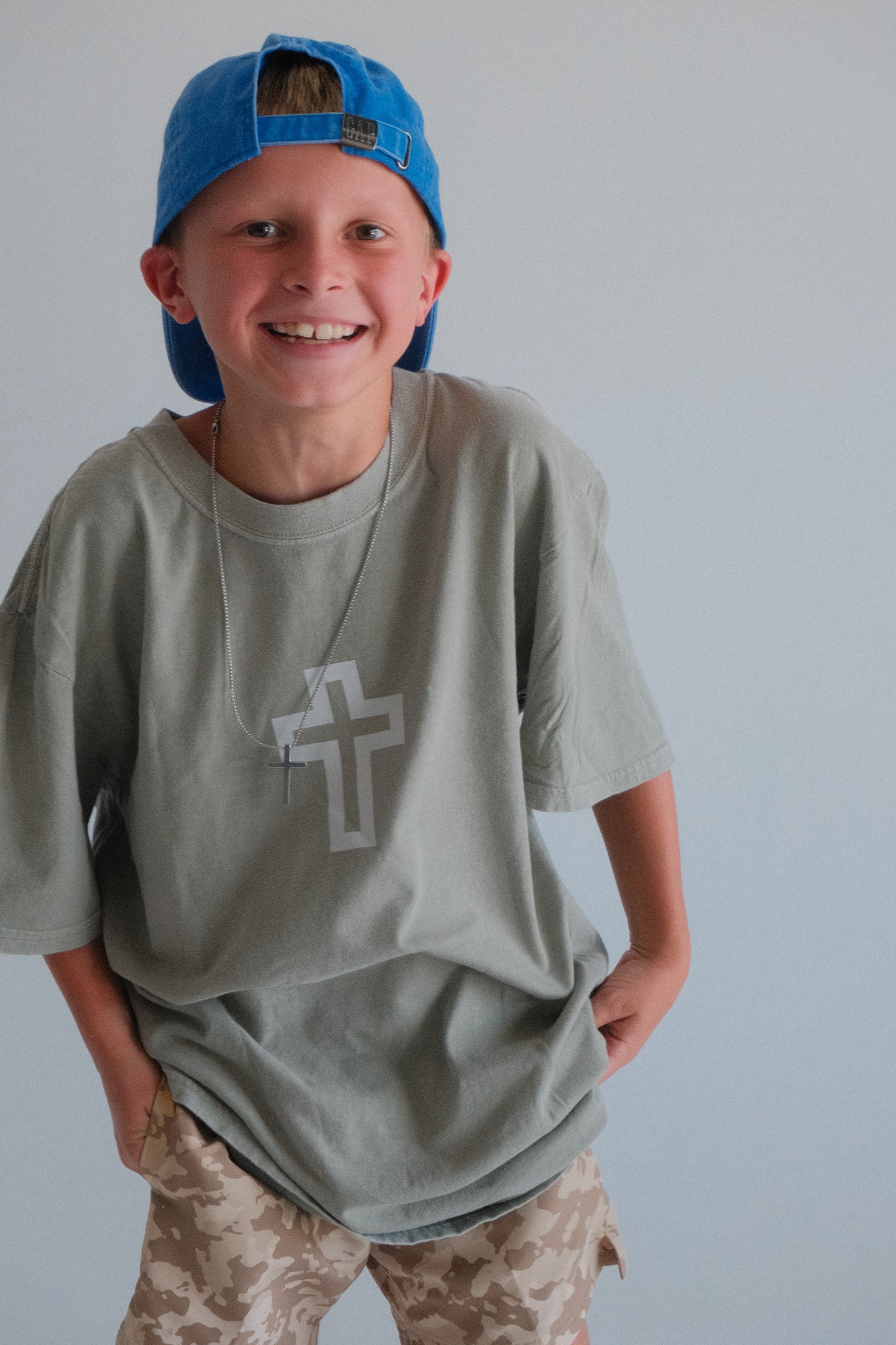 God Above All Cross T-Shirt — Christian Faith Graphic Tee