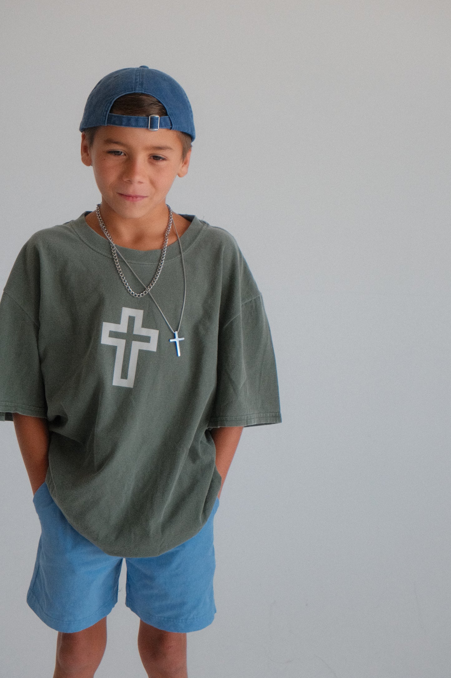 God Above All Cross T-Shirt — Christian Faith Graphic Tee