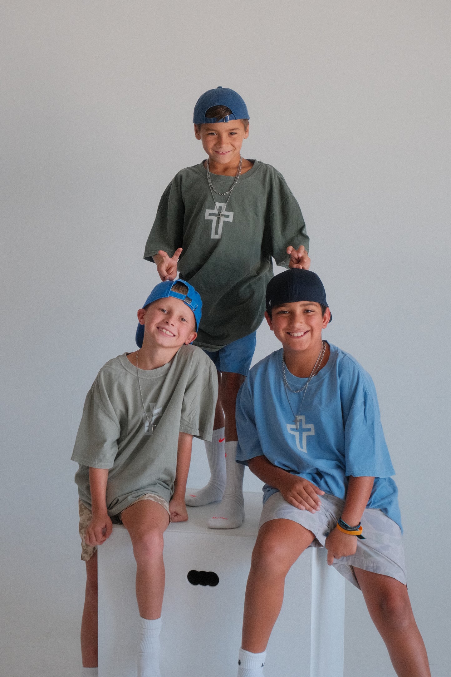 God Above All Cross T-Shirt — Christian Faith Graphic Tee