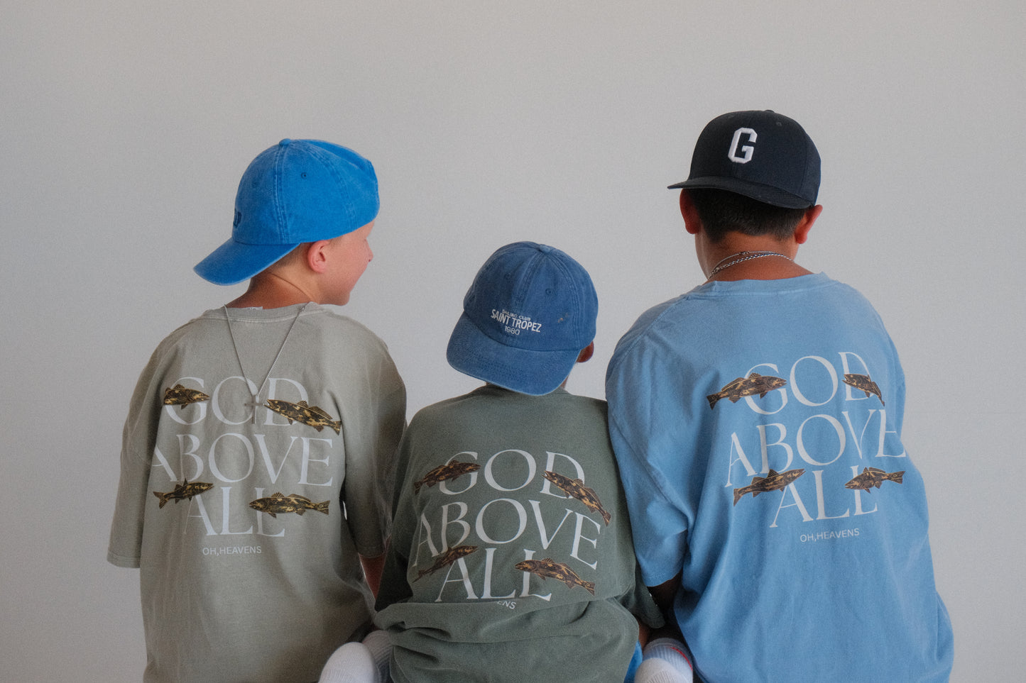 God Above All Cross T-Shirt — Christian Faith Graphic Tee