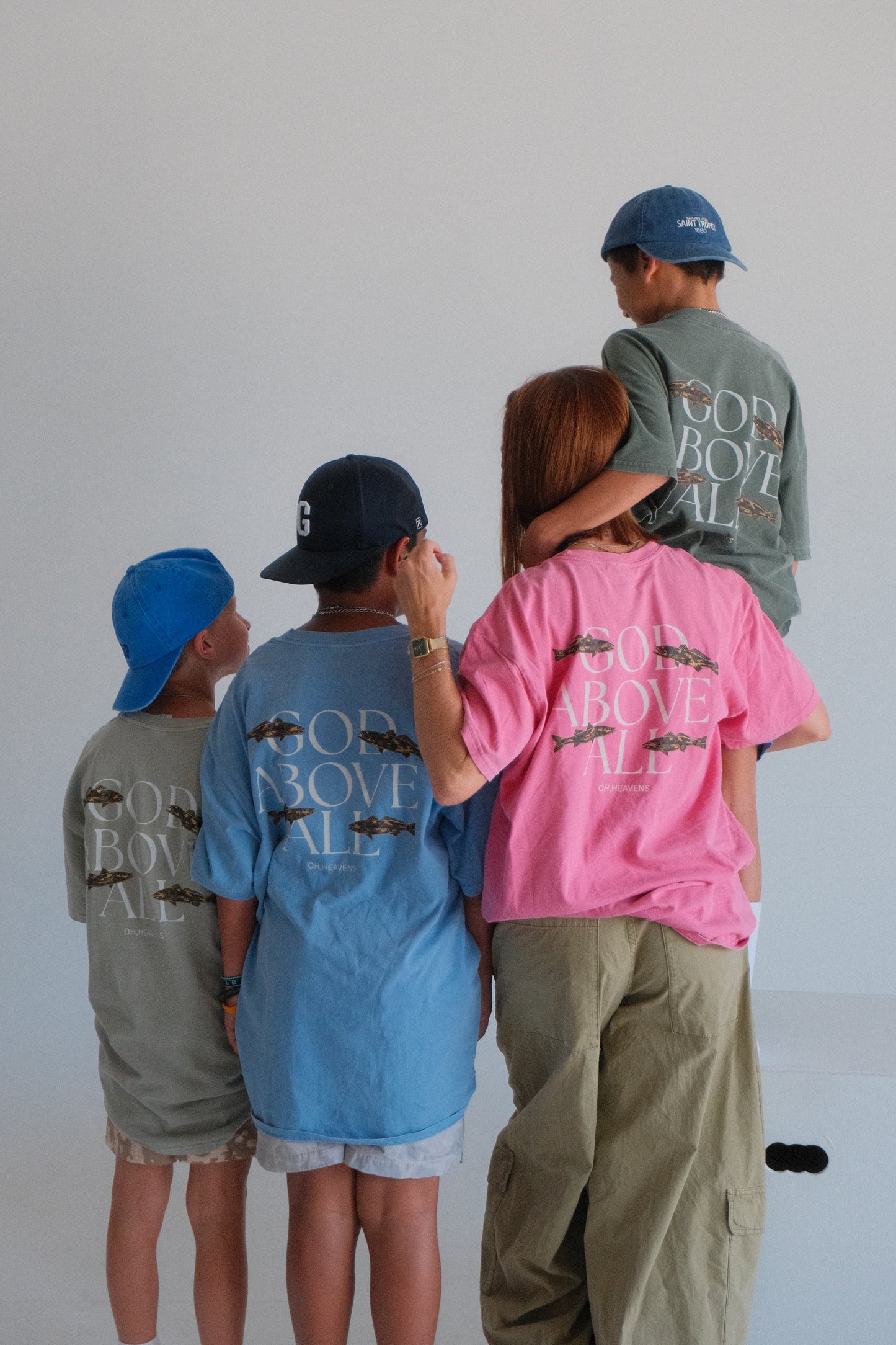 God Above All Cross T-Shirt — Christian Faith Graphic Tee