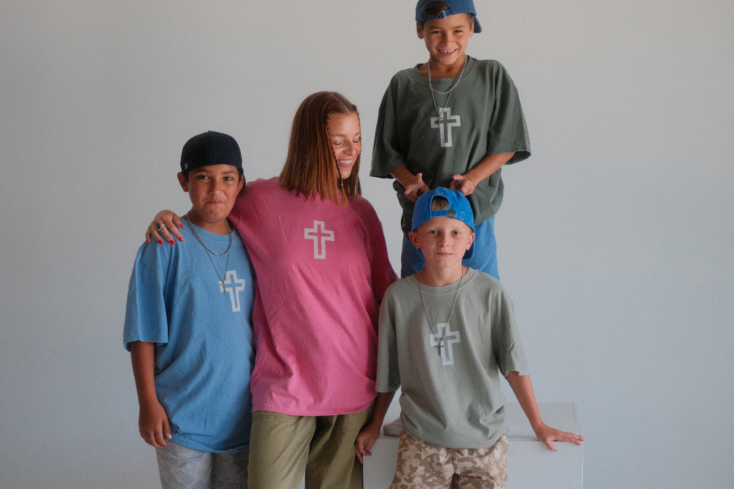God Above All Cross T-Shirt — Christian Faith Graphic Tee