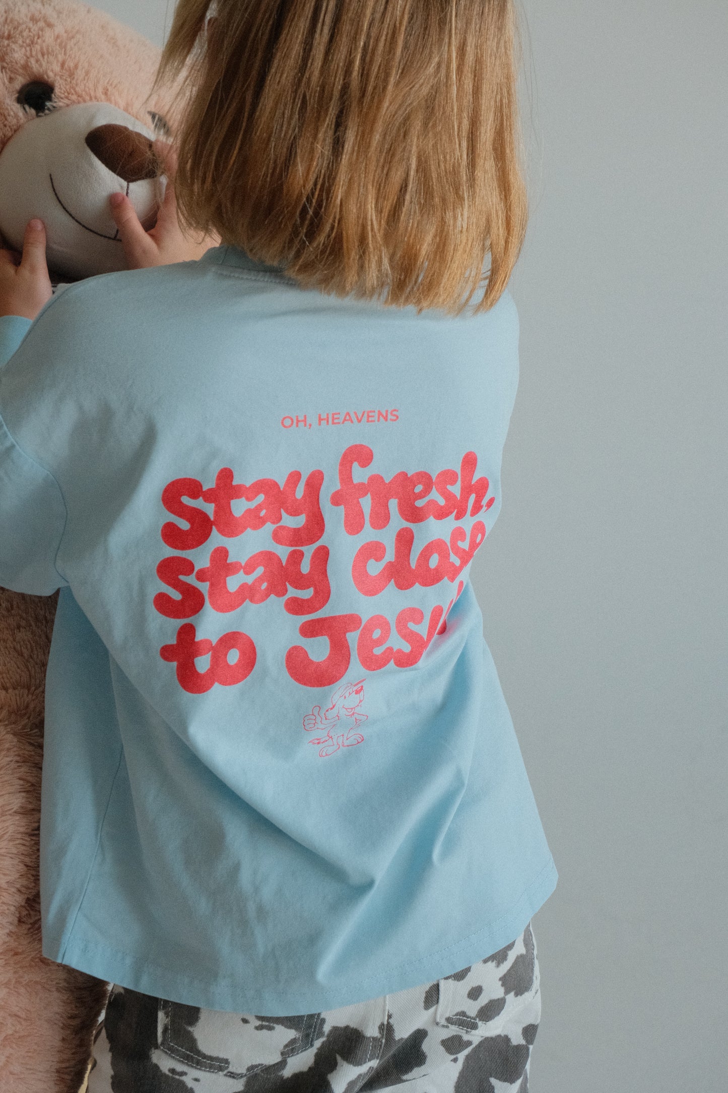 Stay Fresh, Stay close to Jesus kids tee