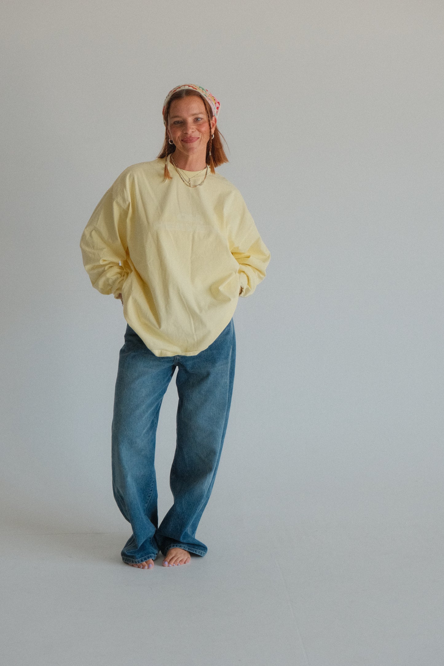 Butter Yellow "Jesus Saves"