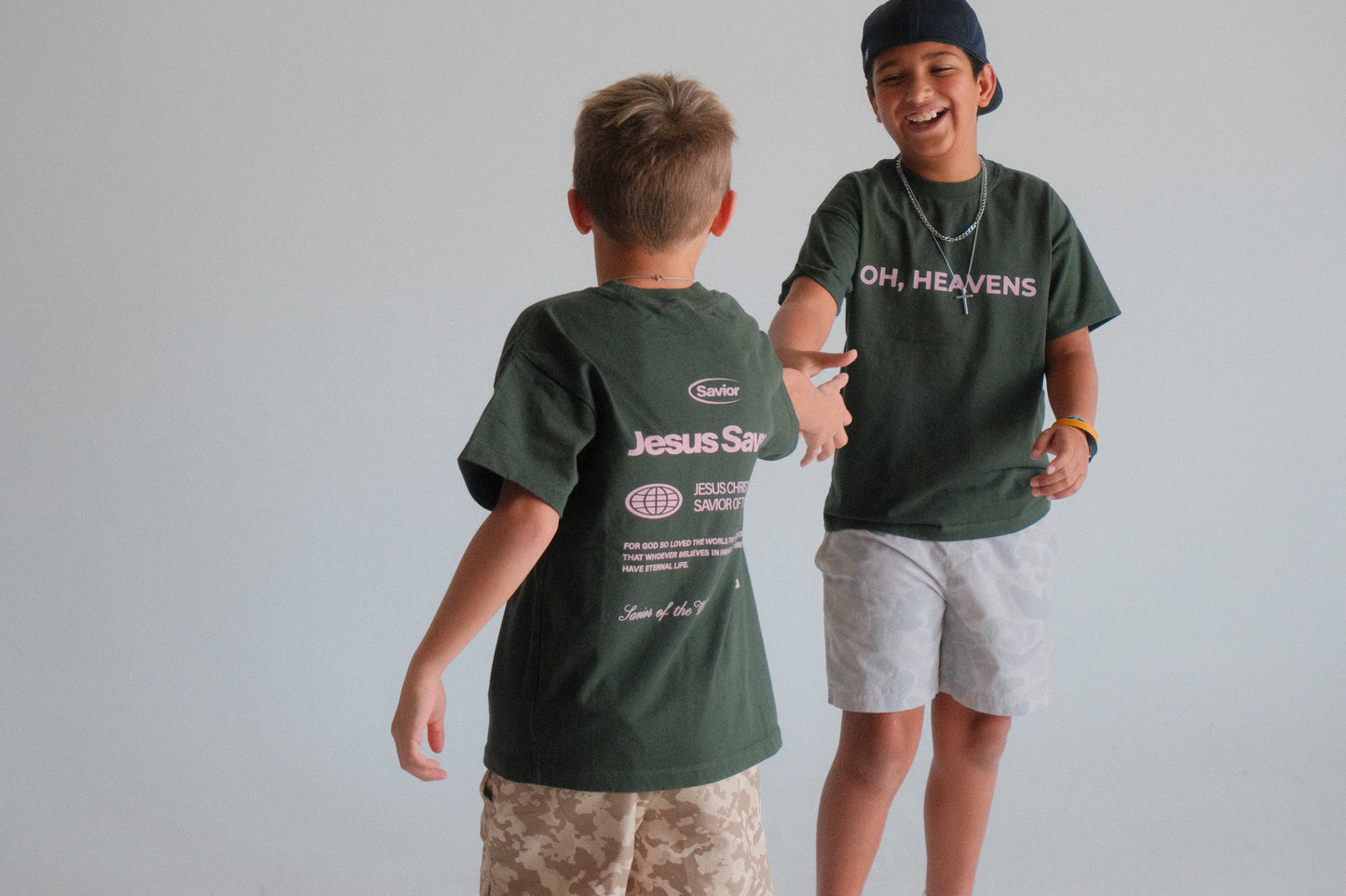 Jesus Saves Kids tee