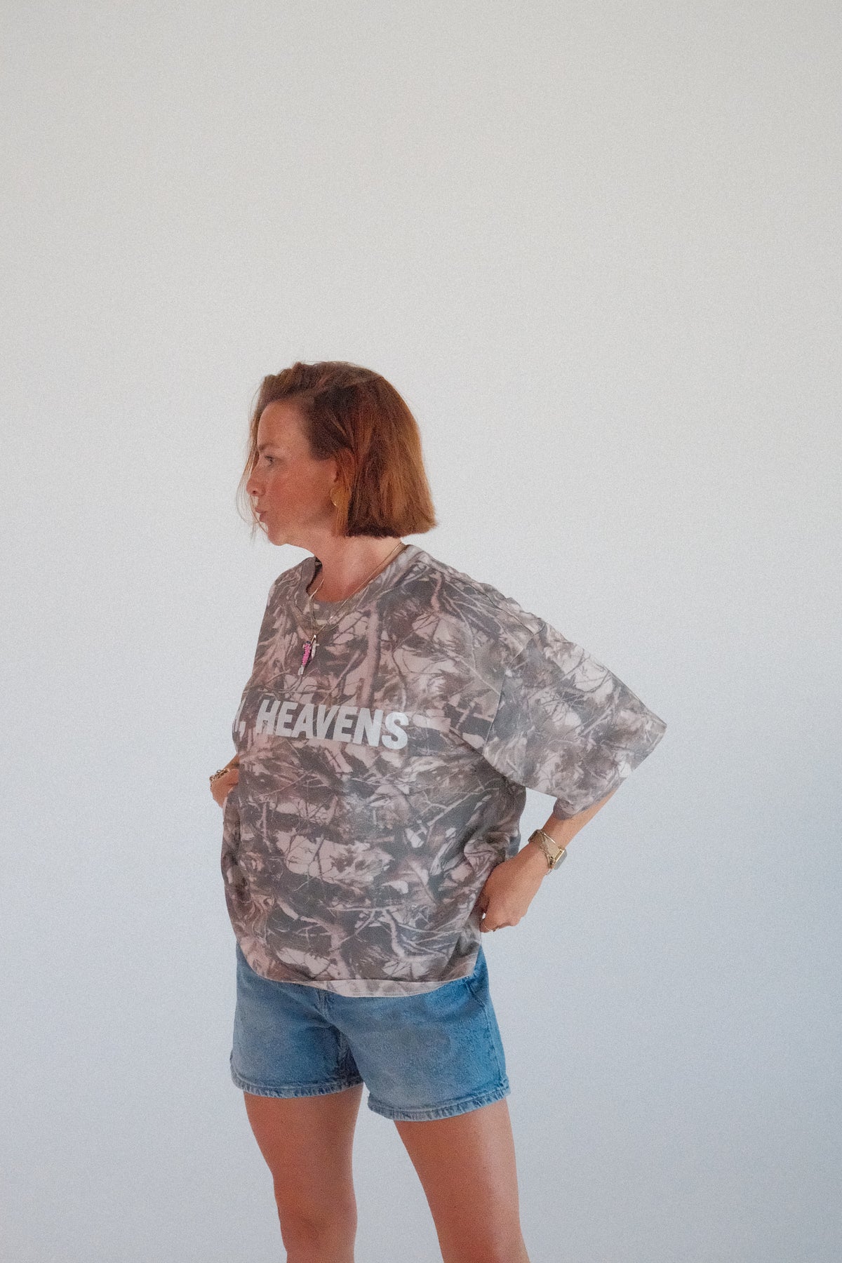 "Thank you Jesus" CAMO TEE