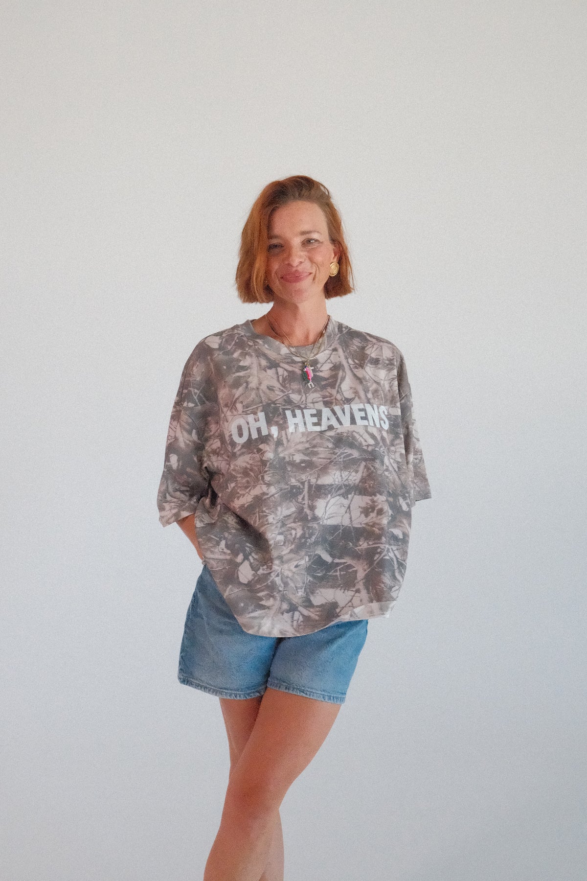 "Thank you Jesus" CAMO TEE