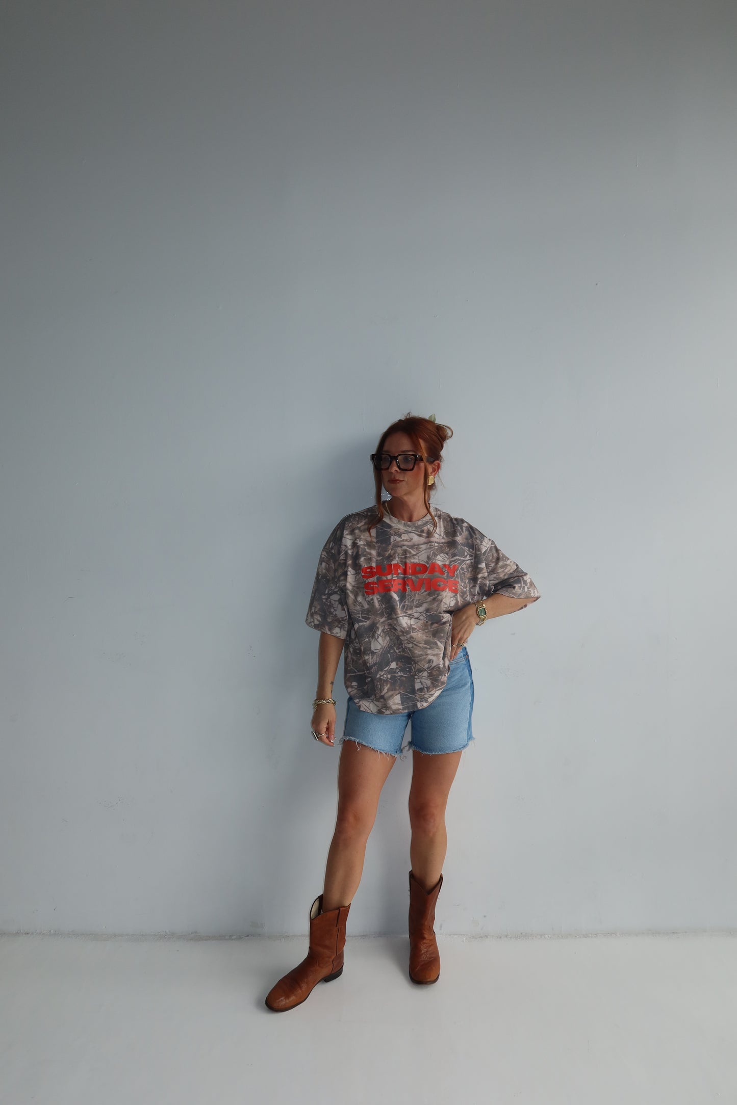 "Jesus Paid it all" Camo Tee