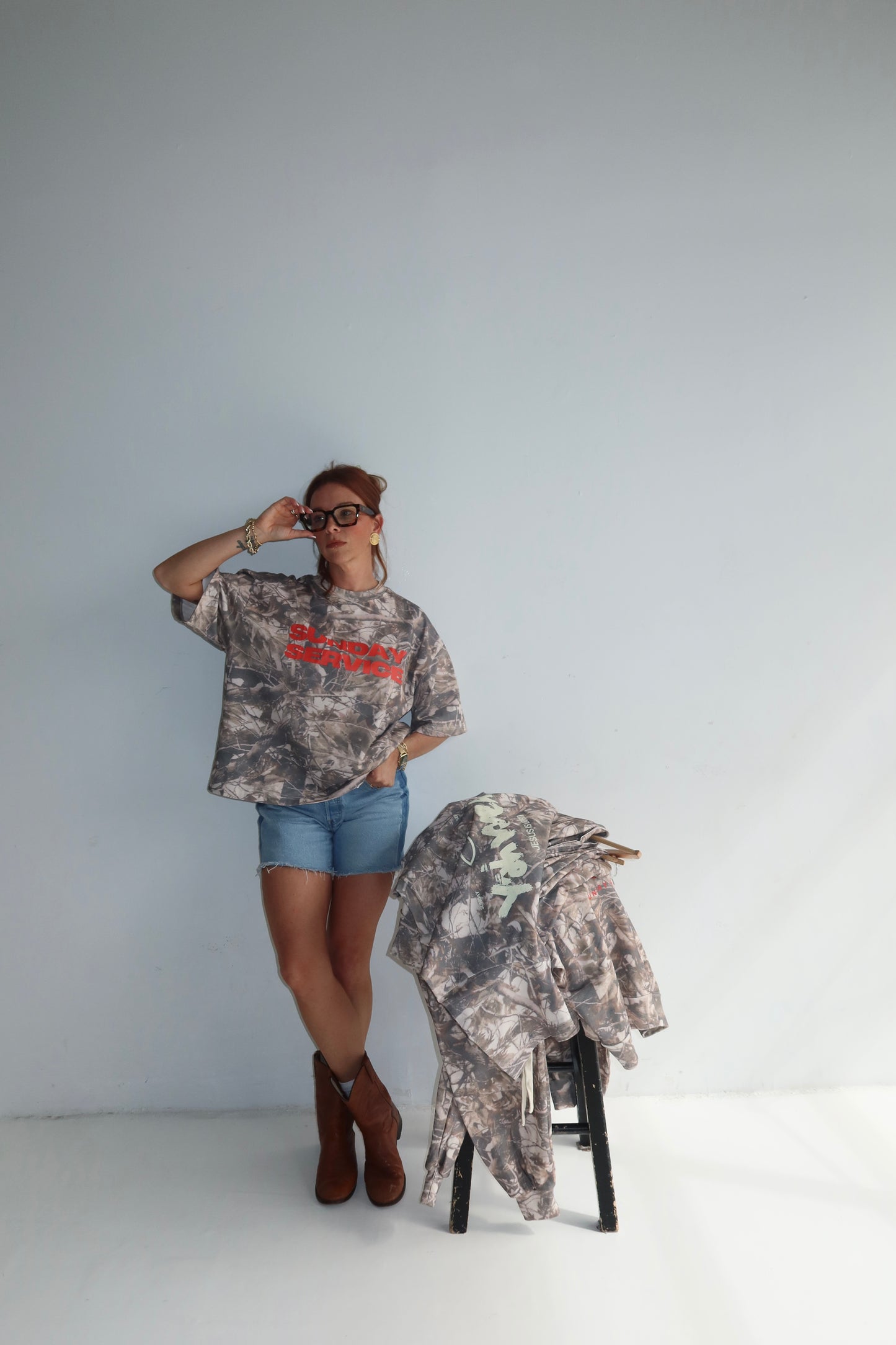 "Jesus Paid it all" Camo Tee