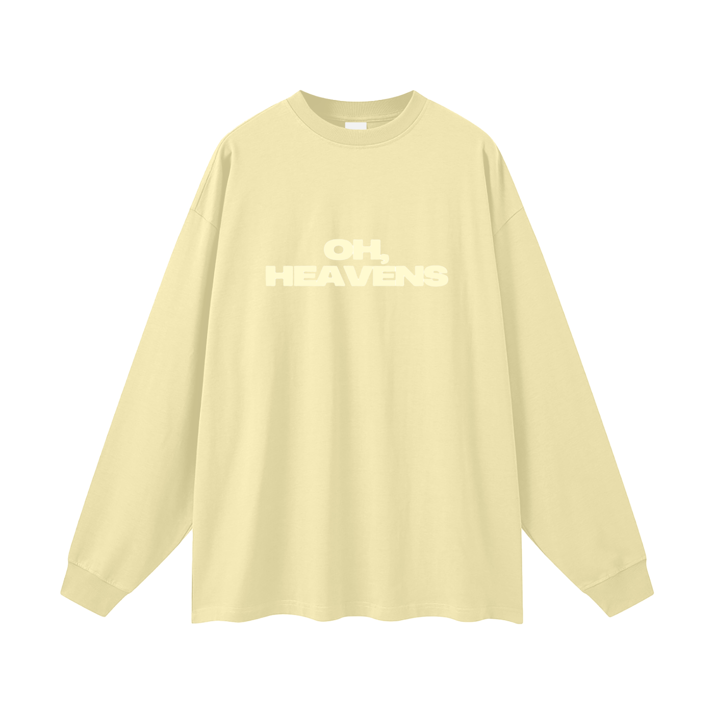 Butter Yellow "Jesus Saves"
